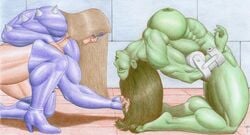 green_skin hqadd marvel mary_macpherran she-hulk titania_(marvel)