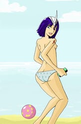 1girls arrancar bleach blue_hair emilou_apacci female female_only solo spectrallynx08 tagme