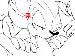 anthro fellatio fur furry hedgehog male male_only multiple_males nekoru nude oral shadow_the_hedgehog sonic_(series) sonic_the_hedgehog yaoi