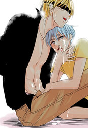 daiki_aomine kuroko's_basketball kuroko_no_basuke male_only ryota_kise