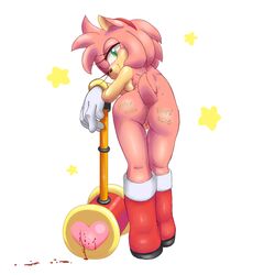 alternate_body_type amy_rose color fur furry hedgehog orba sonic_(series)