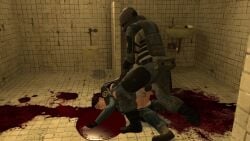 animated bathroom blood_stain citizen combine_soldier dead garry's_mod gore guro half-life half-life_2 limp sex sex_from_behind sound tagme valve valve_(company) video