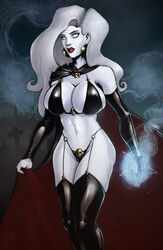 lady death from chaos comics by devil hs