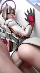 1boy 1girls 3d 5:9 against_wall anal anal_insertion anal_sex animated ass bottomless erection female fpsblyck ilios_(map) light-skinned_female male mercy no_sound overwatch penis sex shorter_than_10_seconds straight vagina vertical_video video