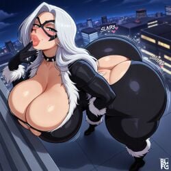 1girls aged_up ai_assisted ai_generated ass ass_bigger_than_head ass_focus ass_jiggle ass_shake ass_shaking bedroom_eyes big big_ass big_breasts big_butt big_lips black_bodysuit black_cat_(marvel) bodysuit boots bottom_heavy bouncing_ass bouncing_butt breasts butt_jiggle butt_shake butt_shaking city cityscape curvy curvy_female curvy_figure enormous_ass enormous_breasts fat_ass felicia_hardy female female_focus female_only frog2015 hand_on_hip huge_ass huge_butt jiggling_ass jiggling_butt large_ass large_breasts large_butt lips looking_at_viewer looking_back marvel massive_ass massive_breasts massive_butt milf night night_sky pixai presenting presenting_ass puckered_lips rooftop seductive seductive_eyes seductive_look shadyfox_(ai_style) smile smug smug_face thick_butt thick_thighs twerking voluptuous voluptuous_female white_hair wide_hips