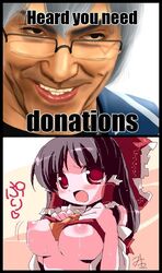 meme reimu_hakurei rinnosuke_morichika tagme touhou