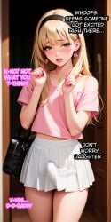 ai_generated blonde_hair femboy feminine feminine_body feminine_cuntboy feminine_faced_male feminine_male feminine_pose feminization forced_exposure forced_feminization forced_presentation girly male_bitch male_only otoko_no_ko otokonoko sissification sissy sissyfication transformation trap