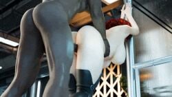 black widow (marvel) from avengers by fish animation