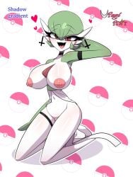 big_breasts gardevoir goth nintendo no_humans ostrogoth pokemon pokemon_(species) usagi_star visigoth