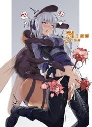 1girls ak-12_(girls'_frontline) arms_behind_back bee big_breasts black_legwear black_thighhighs blush boots clothed_sex clothing cross_section cum cum_in_fallopian_tubes cum_in_ovaries cum_in_pussy cum_in_uterus cum_inside erkisa fallopian_tubes female from_behind girls'_frontline impregnation insectophilia insects interspecies interspecies_impregnation male monster multiple_ova open_mouth ovaries ovum penetration penis pussy rape restrained short_hair sperm_cell spread_legs squirting tears thighhighs uterus vaginal_penetration white_hair x-ray