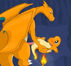 charizard charmander dancingchar fire lurker001 nintendo pokémon_(species) pokemon pokemon_(species) tagme tail tail_fire