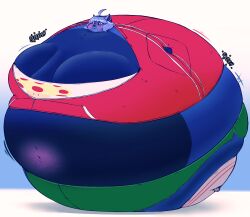 bao_azalea big_breasts blueberry_inflation breasts cleavage female fruityshork furry huge_breasts inflation tagme thick_thighs wide_hips