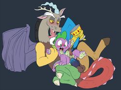 anal anal_sex chocolate_milk cobalthusky discord_(mlp) dragon forced forced_yaoi friendship_is_magic gay impossible_fit male male_only my_little_pony rape size_difference smooth_skin spike_(mlp) stomach_bulge uncensored yaoi