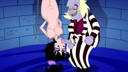 beetlejuice beetlejuice_(character) breasts lydia_deetz oral