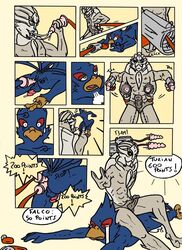 bird color crossover falco_lombardi gay gun male male_only mass_effect multiple_males pheasant star_fox turian weapon yaoi