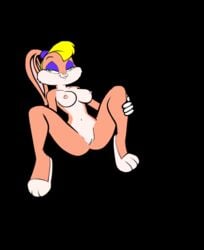 animated anthro female fur furry lola_bunny looney_tunes rabbit space_jam tagme toonpimp