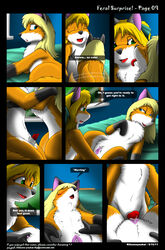 anthro blue_eyes canine female feral fox green_eyes kitsune_youkai male mammal nude page_9 penetration penis pussy sex vaginal_penetration