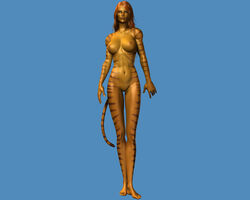 1girls 3d avengers female_only marvel morgancygnus solo tagme tigra