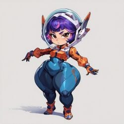 ai_generated brax_(artist) juno_(overwatch) shortstack tagme thick_thighs