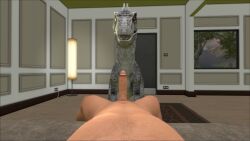 16:9 3d_(artwork) animated digital_media_(artwork) dinosaur dromaeosaurid fellatio feral feral_penetrated group hand_holding hand_in_mouth hi_res huge_filesize human human_on_feral human_penetrating human_penetrating_feral long_playtime male mawplay no_sound oral oral_sex penile pov prehistoric_species reptile scalie sex source_filmmaker_(artwork) tagme tallion theropod trio velociraptor video widescreen zoophilia