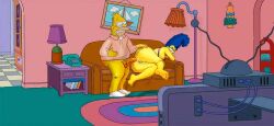 hair_blue marge_simpson tagme vovo