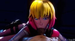 1female 1male 3d 3d_(artwork) 3d_animation 3d_model :&gt;= animated blowjob blowjob_face fortnite fortnite:_battle_royale gwen_poole gwenpool gwenpool_(fortnite) lying marvel marvel_comics medium_hair no_sound sequ3d sfx sloppy sloppy_blowjob tagme video