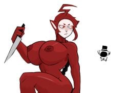 1girls breasts oc slendytubbies slendytubbies_3 slendytubbies_oc