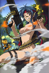 bonta-kun breasts convenient_censoring female full_metal_panic kaname_chidori nipples nude nude_female nude_filter photoshop pubic_hair pussy uncensored