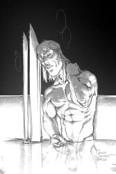 1boy 2026 arm_hair balls ballsack bath bathing bathroom bathtub black_and_white cecil_stedman chest chest_hair closed_eyes cock completely_naked completely_naked_male completely_nude completely_nude_male dick erect_penis erection hair hand_on_neck handjob heavy_breathing invincible invincible_(comics) invincible_(tv_series) leaking leaking_penis leaking_precum light-skinned_male light_skin male male_only masturbating masturbation mature mature_male naked nude nude_male open_mouth penis pubes pubic_hair scar solo solo_focus solo_male taco-wiener teeth teeth_showing teeth_visible wet wet_body wet_skin
