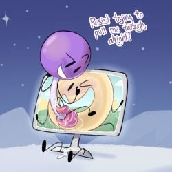 battle_for_dream_island battle_for_dream_island_again bfb bfdi bfdia cum donut_(bfdi) lollipop_(bfdi) luridime object_shows penetration tentacle_penis tv_(bfdi)