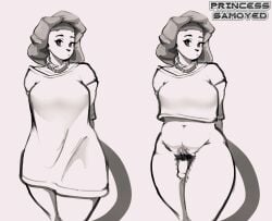 big_breasts big_penis breasts cleavage furry futa huge_breasts huge_cock penis princesssamoyed tagme thick_thighs wide_hips