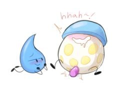 battle_for_dream_island battle_for_dream_island_again bfb bfdi bfdia dildo_insertion eggy_(bfdi) luridime object_shows pussy pussy_juice teardrop_(bfdi) vibrating_dildo