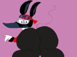 2d_(artwork) 2d_artwork anthro ass bare_ass big_ass big_butt black_fur butt clothing digital_drawing_(artwork) digital_media_(artwork) fat_ass from_behind furry furry_male gloves half-closed_eyes headwear hourglass_figure huge_ass huge_butt les_ratz looking_at_viewer lying lying_on_stomach male male_only mammal murid murine rapido_(ratz) rat red_clothing rodent simple_background solo sunglasses sunglasses_on_head tail thick_thighs wide_hips xilam