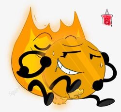 battle_for_dream_island battle_for_dream_island_again bfb bfdi bfdia coiny firey_(bfdi) genital_slit object_shows penetration pin_(bfdi) tentacle_penis