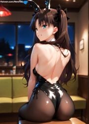 1girls 2d ai_generated areolae armpit bare_arms bare_legs bare_shoulders belly big_breasts black_hair brown_hair bunny_ears bunny_girl bunnysuit chest cleavage curvy curvy_figure cute cute_face detailed eyelashes eyeshadow fate/grand_order fate/stay_night fate_(series) female female_only fit fit_female focus hair hair_highlights high_quality legs light-skinned_female light_skin lips lipstick makeup mascara medium_breasts nero100 pale-skinned_female pale_skin perky_breasts playboy_bunny posing seductive seductive_look sexy_pose skinny skinny_female stable_diffusion tagme teen teen_girl teenage teenage_female teenage_girl thighs thin_waist tohsaka_rin twintails