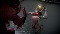 3d animated ass big_ass big_breasts big_butt big_thighs breasts cum_in_pussy cum_inside curvy curvy_figure excessive_cum female helmet interspecies large_ass large_breasts mother_of_ultra nipples pussy sirkemetnsfw sound superheroine tagme thick_thighs thighs tokusatsu ultraman_(franchise) ultrawoman_marie video voluptuous water