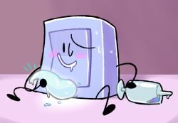 battle_for_dream_island battle_for_dream_island_again bfb bfdi bfdia cum liy_(bfdi) luridime object_shows syringe tentacle_penis