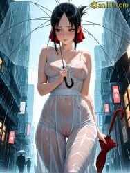 1girl 2026 ai_generated anilvl anime big_boobs big_breasts big_chest big_tits blush boobs breasts bust busty chest erect_nipples genitals hard_nipples highres kaguya-sama_wa_kokurasetai_~tensai-tachi_no_renai_zunousen~ large_breasts looking_at_viewer navel nipples patreon pussy shinomiya_kaguya slit solo tight_pussy tits vagina wet wet_clothes wet_pussy