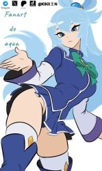aqua_(konosuba) kono_subarashii_sekai_ni_shukufuku_wo! konosuba