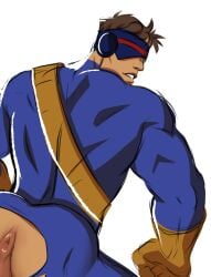 bara bulge cyclops_(marvel_rivals) cyclops_(x-men) male male_only marvel marvel_rivals muscular muscular_male solo speedo