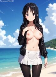 1girls 2d ai_generated areolae armpit asian asian_female bare_arms big_breasts black_eyes black_hair chest completely_naked completely_nude completely_nude_female curvy curvy_figure cute cute_face dark_hair detailed eyelashes eyeshadow female female_only fit fit_female focus hair high_quality k-on! large_breasts legs light-skinned_female light_skin lips lipstick looking_at_viewer makeup mascara mio_akiyama_(k-on!) naked nero100 nipples nude nude_female pale-skinned_female pale_skin posing pussy seductive seductive_look stable_diffusion straight_hair tagme teen teenage_girl teenage_tits thighs thin_waist vagina