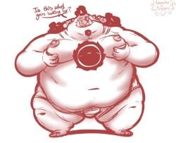 bara chubby chubby_male fat fat_male fishman gorochuinboxers grabbing_breasts grabbing_moobs grabbing_own_breast grabbing_own_moobs jinbe male male_only one_piece overweight overweight_male