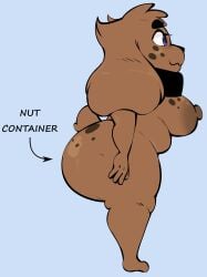 dog_girl female sprinkles_(thehoneybutter) tagme thehoneybutter thick_ass thick_thighs