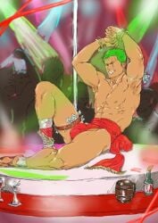 6+boys abs alcohol alcoholic_drink balls_bulge bara bara_body bara_tiddies bara_tits bara_with_male_audience barazoku beefy bicep_bracelet biceps big_dick_energy bigger_male bracelets broad_shoulders bulge bulge_through_clothing chad defined_jawline defined_muscles earrings erect_penis erection erection_under_clothes exibitionism frown frowning gay gold_bracelet green_hair half-dressed half_naked half_nude handsome handsome_man hunk japanese_male larger_male looking_at_viewer male male_focus male_only male_prostitute manly masculine_male money money_under_clothes muscles muscular muscular_male one_piece penis penis_bulge pirate prostitute prostitution quadriceps reito_raichi roronoa_zoro scar scar_across_eye scar_on_chest scar_on_face scars seductive seductive_body seductive_look seductive_pose sensual silk_clothing six_pack smile striptease tall_male taller_male tough_guy yaoi