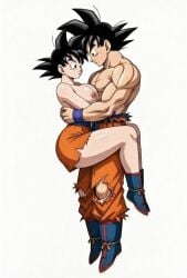 ai_generated dragon_ball female_goku genderbend son_goku
