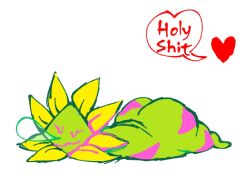 androgynous big_ass big_butt deltarune deltarune_chapter_5 fat_ass large_ass large_butt no_genitals soul_(deltarune)
