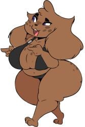 dog_girl female sprinkles_(thehoneybutter) tagme thehoneybutter thick_ass thick_thighs