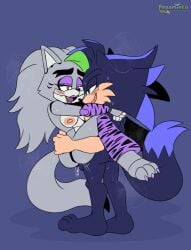 alternate_version_at_source carrying carrying_partner fan_character five_nights_at_freddy's five_nights_at_freddy's:_security_breach johnny_the_hedgewolf pepamintop roxanne_wolf_(fnaf) sonic_(series) sonic_oc sonic_the_hedgehog_(series) tagme vaginal vaginal_sex