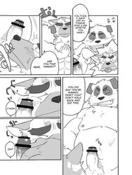 bigger_version_at_the_source canine censored comic english_text furry gay male male_only no_humans paws ryuta-h sex yaoi