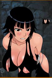 1girls animated bleach female female_only soifon solo